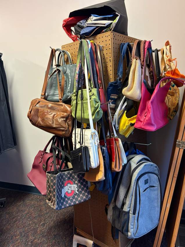 Bags and accessories available at Kenny’s Kloset